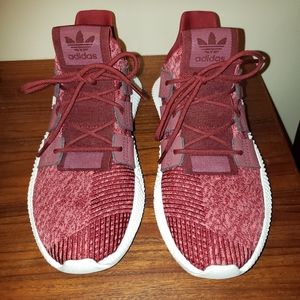 Adidas Originals Prophere Shoes - Burgandy/ Maroon